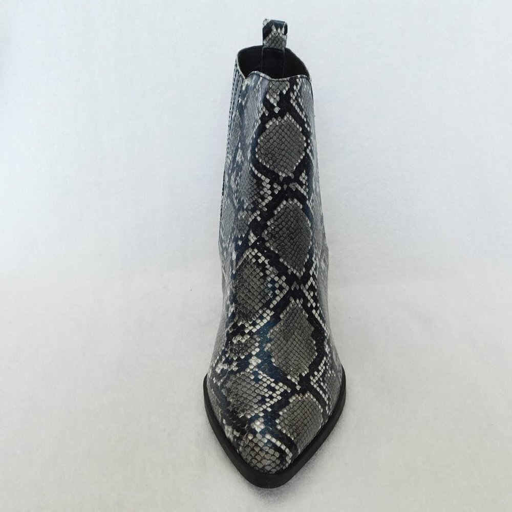W400 Indigo Rd Snake Print Adore Ankle Booties 11M - Picture 3 of 5